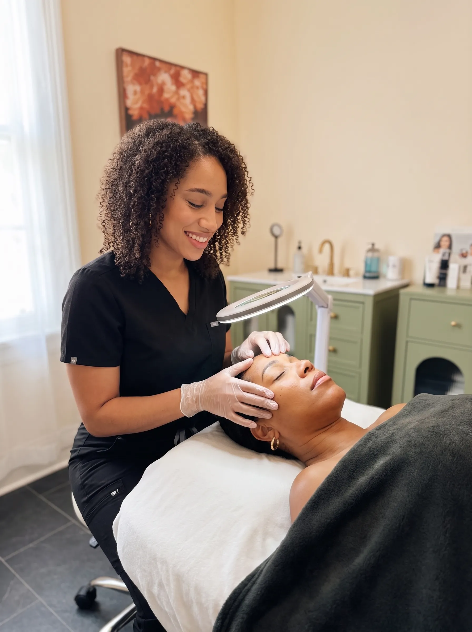 Lira chemical peel for Chula Vista clients specializing in melanin-rich skin hyperpigmentation